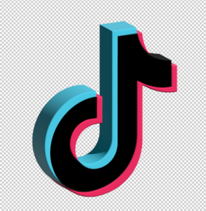 3d Tiktok icon, tiktok logo, tiktok.png