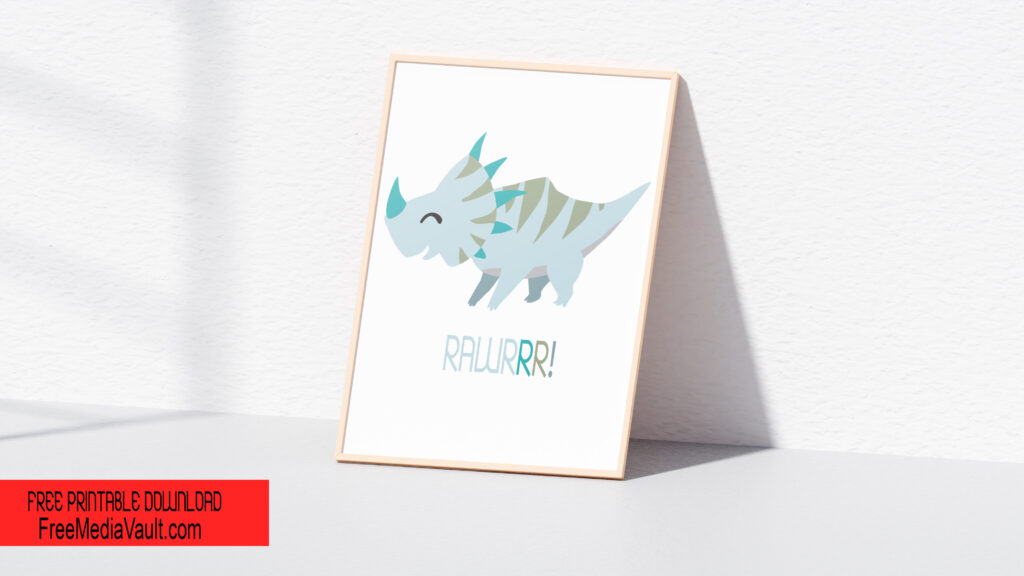 Dinosaur Free Printable Download