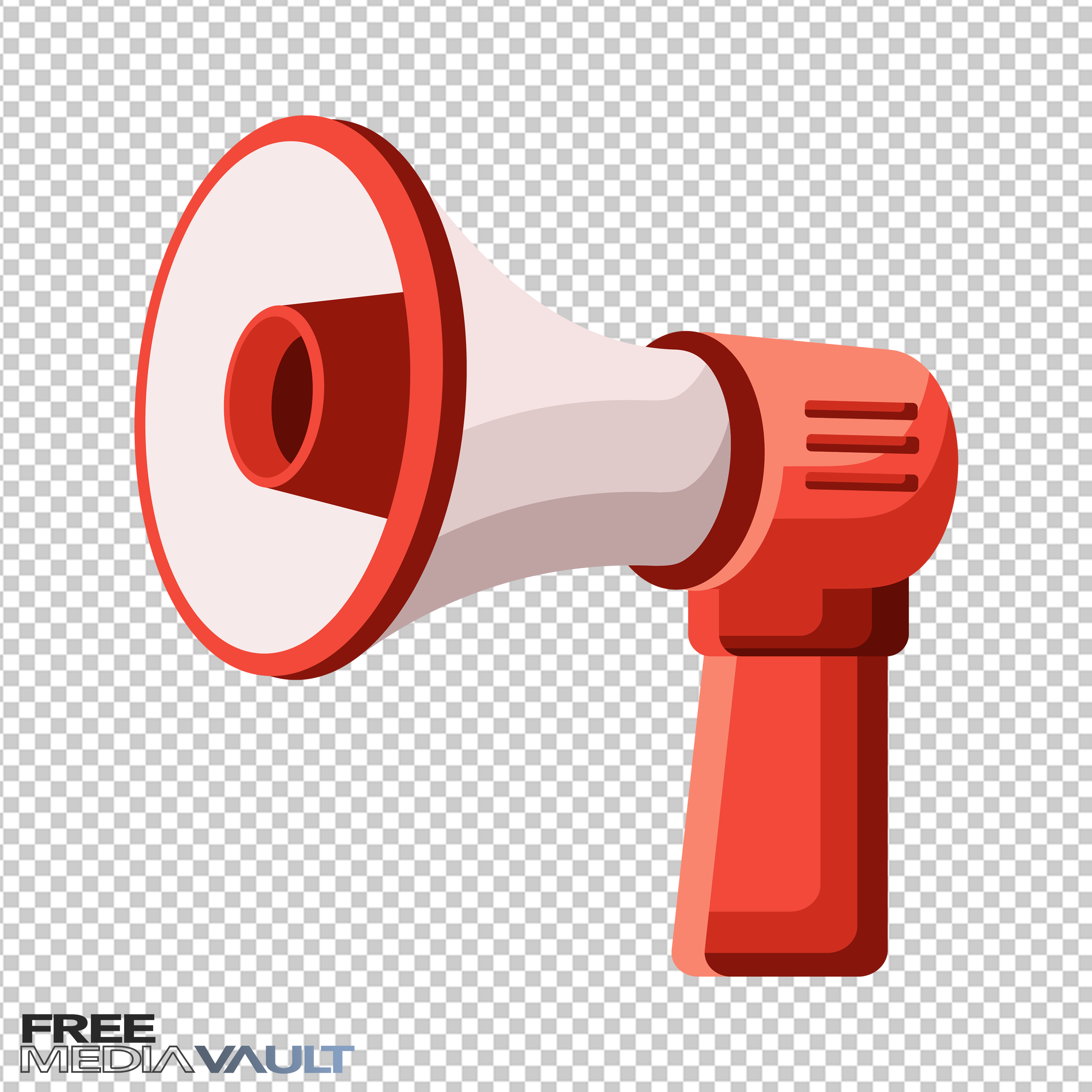 Free Download Megaphone Png, red, protest