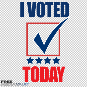 I Voted Today, 2024 Presidential Elections, HD Quality, Free Download, political, donald trump, biden, kamala harris