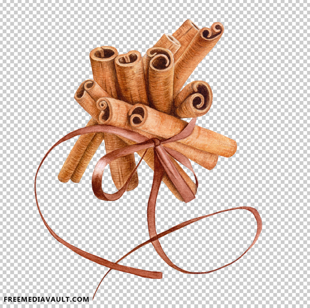 Cinnamon Png, Free Download, Hd Quality, Brown, Watercolor Painting